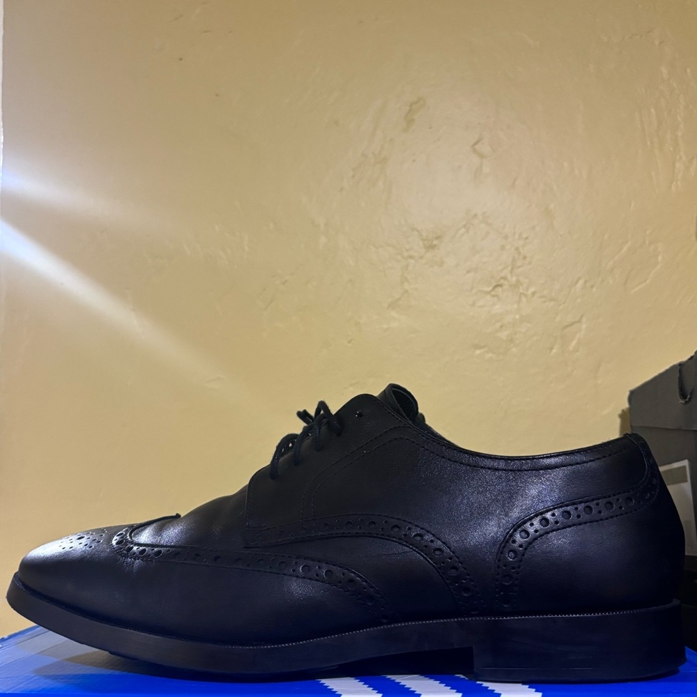 Cole Haan Grand OS Men’s Black Lace Up Dress Shoes - Size 10 M